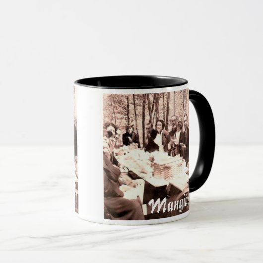 Mangia. Mok (Voorkant rechts)