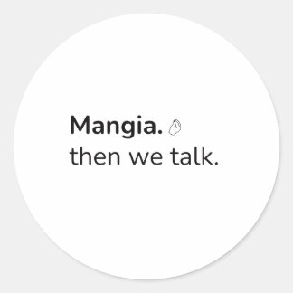 Mangia Stickers