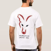 Mangiapane3 Foxy Pro Alarm Company T-shirt (Achterkant)