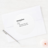 MANGINA RONDE STICKER (Envelop)