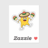 Mango as Musician with Maraca Sticker (Vel)