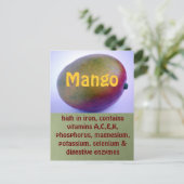 mango-briefkaart briefkaart (Staand voorkant)