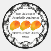 Mango Chutney Label personaliseren (Voorkant)
