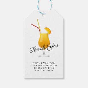 Mango Cocktail Party Cadeau Labels Cadeaulabel