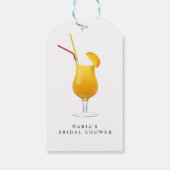 Mango Cocktail Party Cadeau Labels Cadeaulabel (Achterkant)