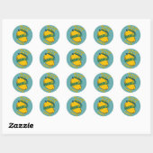 Mango Crazy Ronde Sticker (Vel)