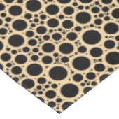 Mango cream bubbles tafelkleed (Gekanteld)