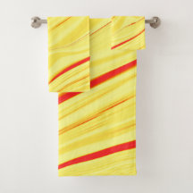 Mango crème, met gebogen rode of koraalslag