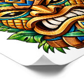 Mango Crown Tiki Poster (Hoek)