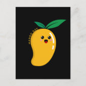 Mango Dag, schattige mango Briefkaart (Voorkant)