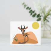 Mango de Gazelle Briefkaart (Staand voorkant)
