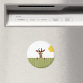 Mango de Gazelle Peek-a-boo Magneet (Insitu (Vaatwasser))