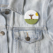Mango de Gazelle Peek-a-boo Ronde Button 5,7 Cm (In situ)