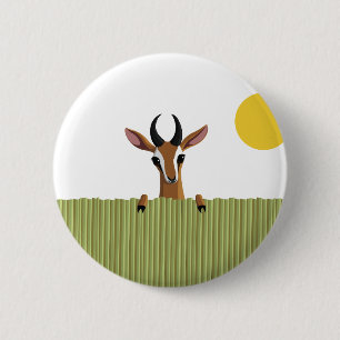 Mango de Gazelle Peek-a-boo Ronde Button 5,7 Cm