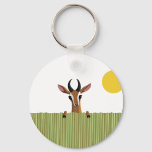 Mango de Gazelle Peek-a-boo Sleutelhanger