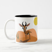 Mango de Gazelle Tweekleurige Koffiemok (Links)