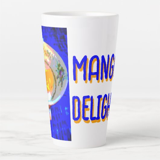 Mango Delight Latte Mok (Voorkant)