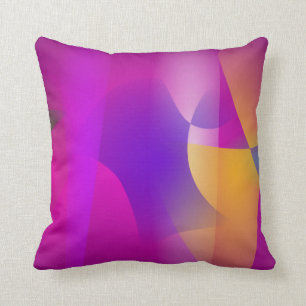 Mango en Eggplant Kussen