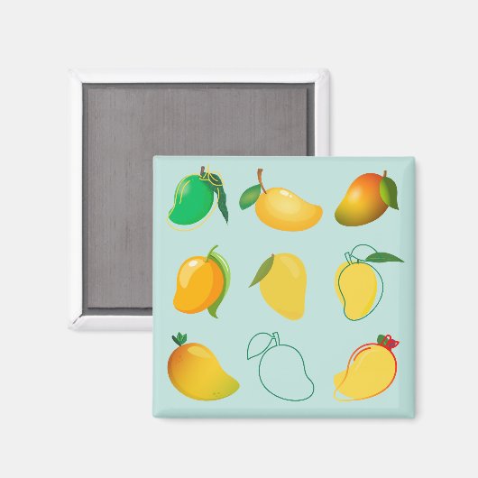 Mango Fresh Magneet (Voorkant / Achterkant)