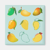 Mango Fresh Magneet (Voorkant)