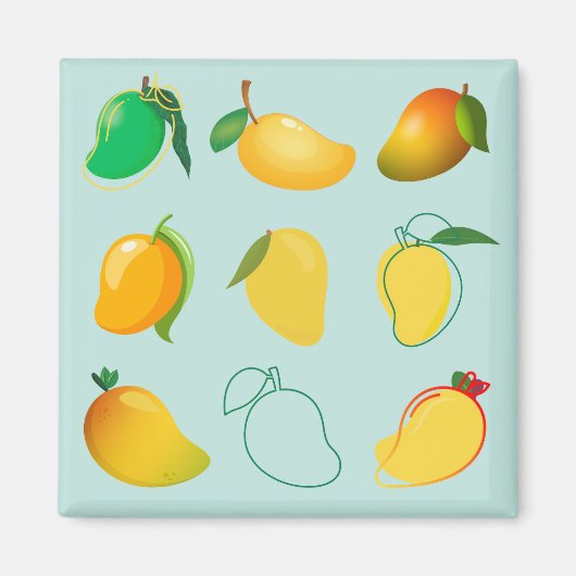 Mango Fresh Magneet (Voorkant)