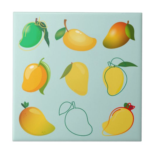 Mango Fresh Tegeltje (Voorkant)