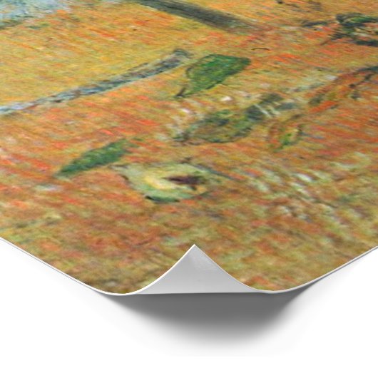 Mango Fruit door Eugène Henri Paul Gauguin Poster (Hoek)