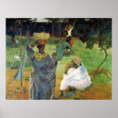 Mango Fruit door Eugène Henri Paul Gauguin Poster (Voorkant)