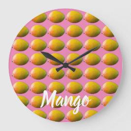 Mango Fruit Pattern for Vegetarian and Vegan Grote Klok