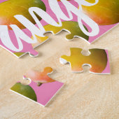 Mango Fruit Pattern for Vegetarian and Vegan Legpuzzel (Zijkant)