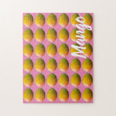 Mango Fruit Pattern for Vegetarian and Vegan Legpuzzel (Verticaal)
