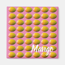 Mango Fruit Pattern for Vegetarian and Vegan