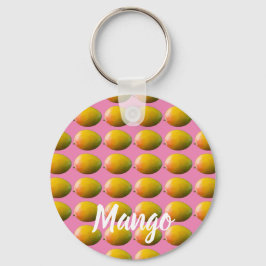 Mango Fruit Pattern for Vegetarian and Vegan Sleutelhanger