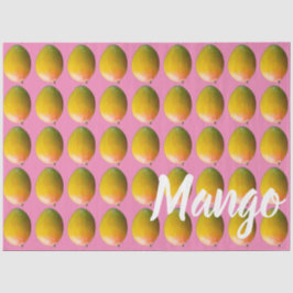 Mango Fruit Pattern for Vegetarian and Vegan Tissuepapier