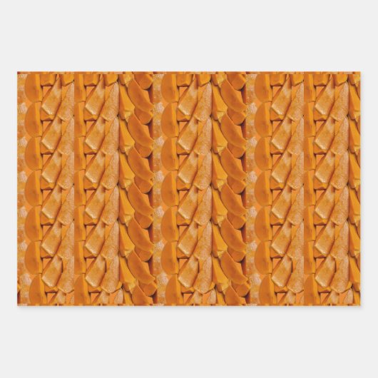 Mango Fruit Pattern Inpakpapier Vel (Voorkant 2)