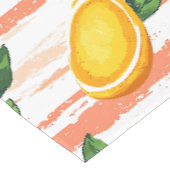Mango fruitpatroon met groene bladeren tafelkleed (Gekanteld)