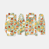  Mango & Groen Zomer Fruitpatroon Bedankdoosjes (Uitgevouwen)