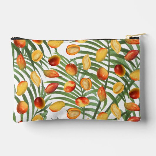  Mango & Groen Zomer Fruitpatroon Etui (Achterkant)