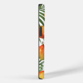 Mango & groen Zomerfruit Monogram Case-Mate iPhone Case (Achterkant / Rechts)