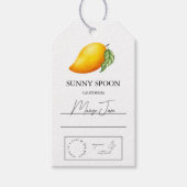 Mango Hang Label Cadeaulabel (Voorkant)