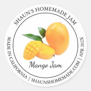 Mango Jam Modern label