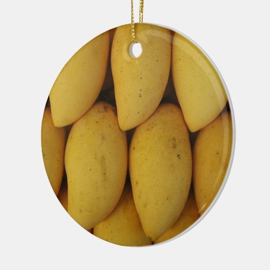 Mango Keramisch Ornament (Links)