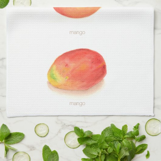 Mango. keukenhanddoek (Gevouwen)