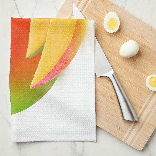 Mango knippen theedoek (Quarter Fold)