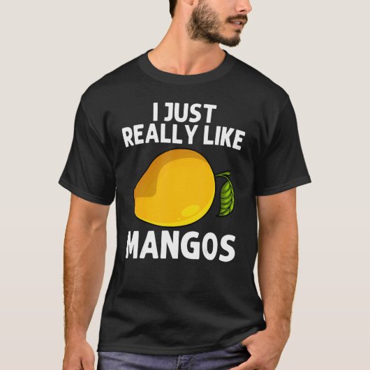 Mango kool mango voor mannen Mangos fruitmango T-shirt (Voorkant)