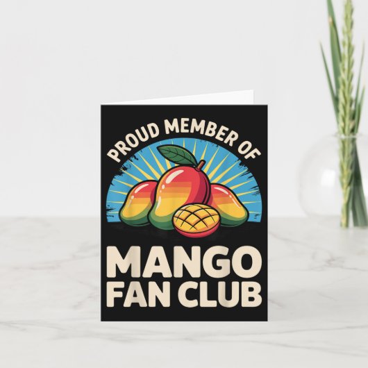 Mango kostuum voor mannen vrouwen kinderen fruit m kaart (Voorkant)
