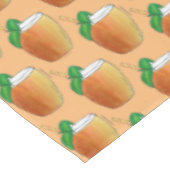 Mango Lassi Verfrissend Indiase Yogurt Yogurt Drin Tafelkleed (Gekanteld)