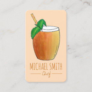 Mango Lassi Verfrissing van de Indiase Drink van y Visitekaartje