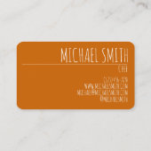 Mango Lassi Verfrissing van de Indiase Drink van y Visitekaartje (Achterkant)