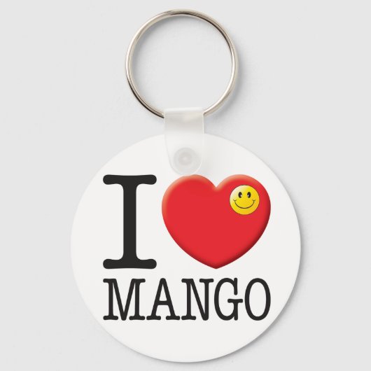Mango Love Sleutelhanger (Voorkant)